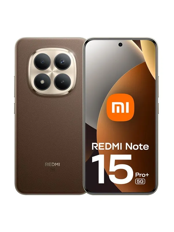 Xiaomi Redmi Note 15 Pro+ 5G smartphone 512 GB, brun