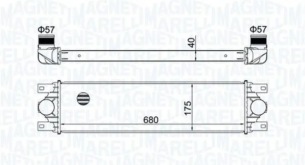 MAGNETI MARELLI 351319204780 Intercooler