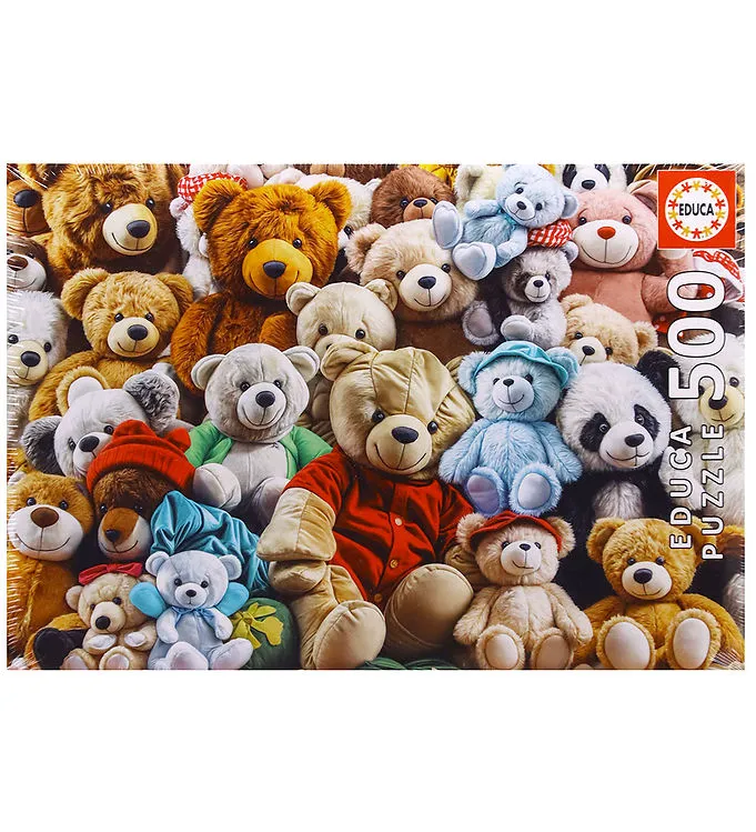 Educa Teddy Bears Pussel 500 bitar – Educa – Leksaksaffären
