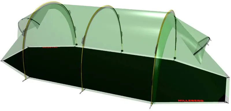 Hilleberg Keron 4 Footprint Black