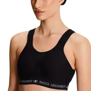Shock Absorber Women's Ultimate Run Bra Padded Black (#4848)