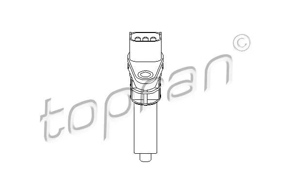 Sensor, vägmätare TOPRAN 207 446