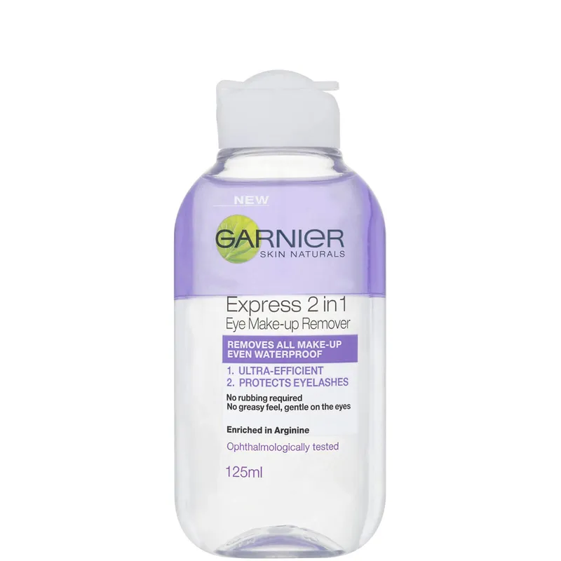 Garnier Skin Naturals 2-in-1 Eye Make-Up Remover (125ml)