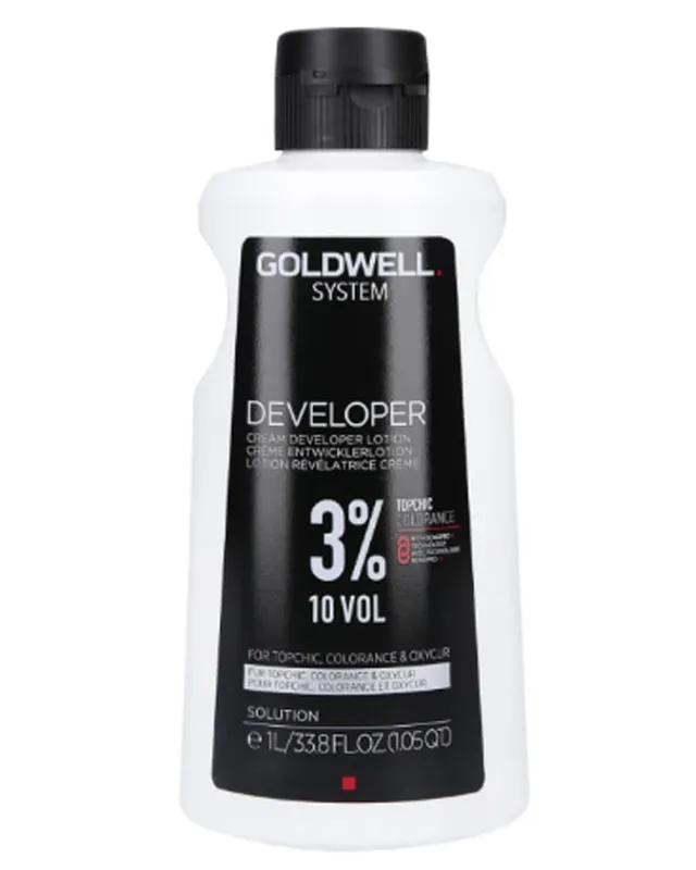 Goldwell System Developer For Topchic, Colorance And Oxycur 3% 1000 ml