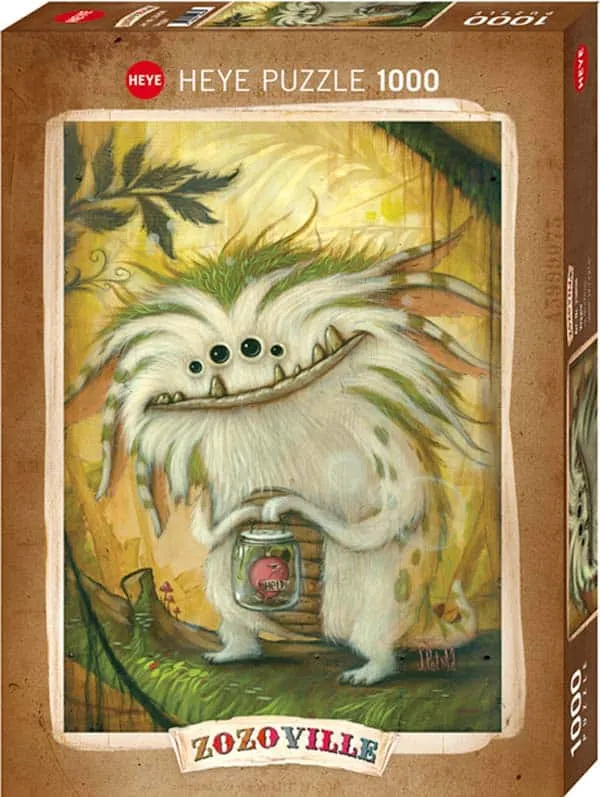 Pussel – Zozoville: Veggie, 1000 Bitar