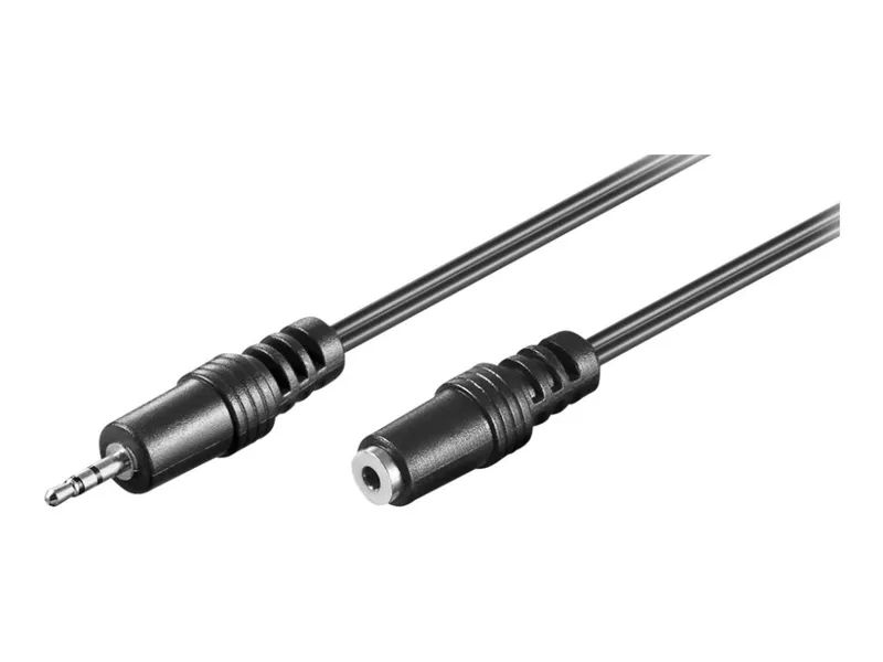 Goobay AUX förlängningskabel 2,5mm stereo hane till hona 2 meter
