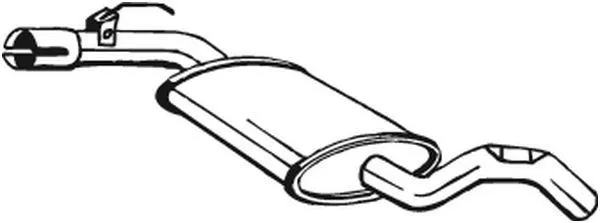 Mittenljuddämpare BOSAL 233-561