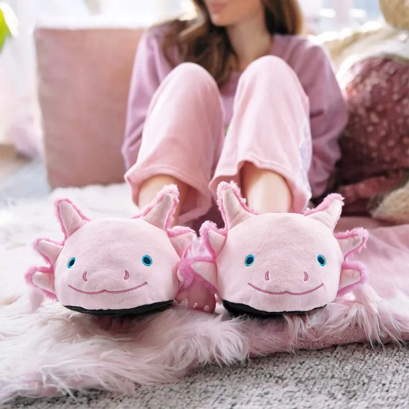 Axolotl Slippers