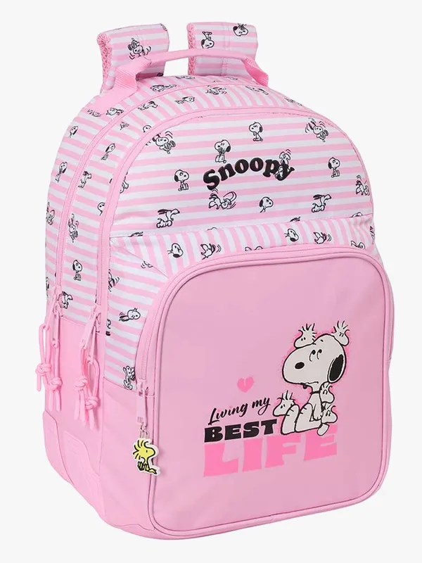 Snobben Dubbelfack Ryggsäck 20L, Rosa