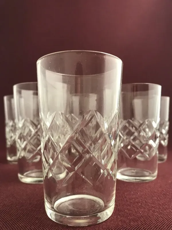 Kosta Boda – Bror- 6 st Selter / Whiskey glas Design Fritz Kallenberg