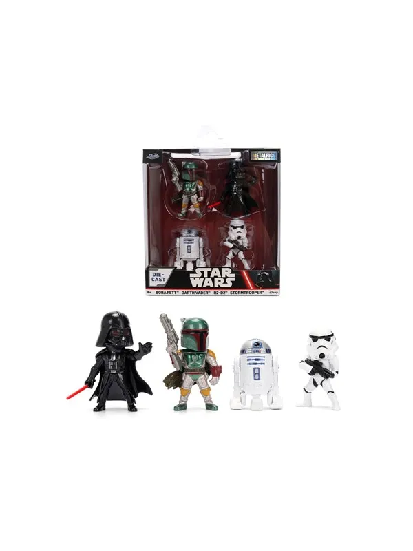 Star Wars Samlarfigurer 4-pack 6,5 cm Jada