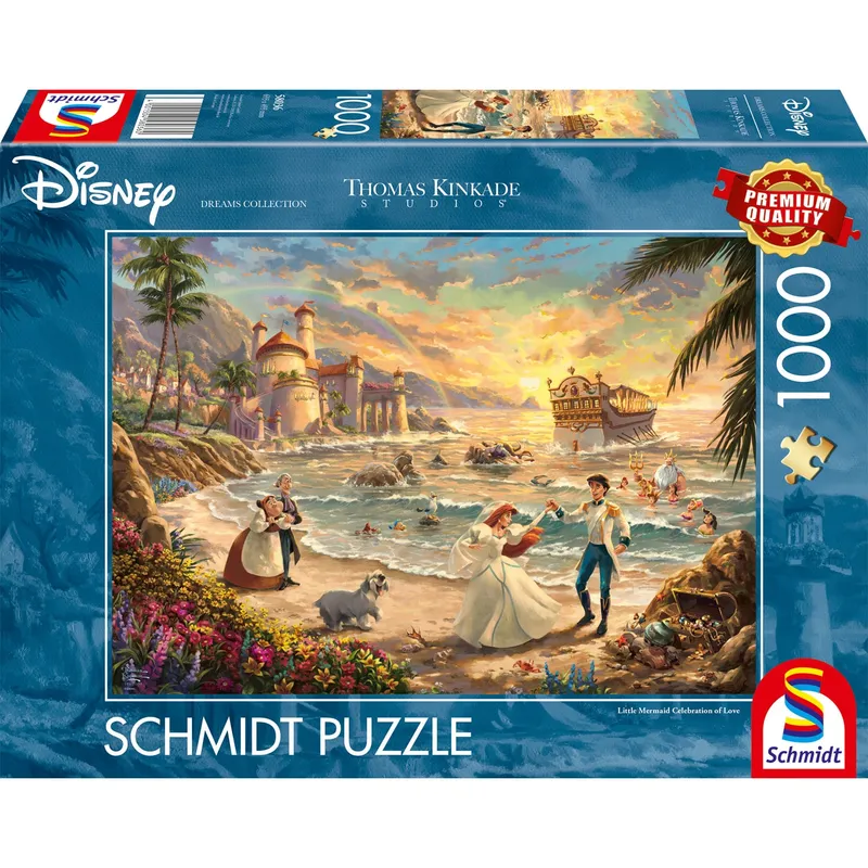 Disney Celebration of Love Thomas Kinkade Pussel 1000 bitar