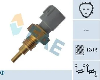 Sensor, kylmedietemperatur FAE 33910