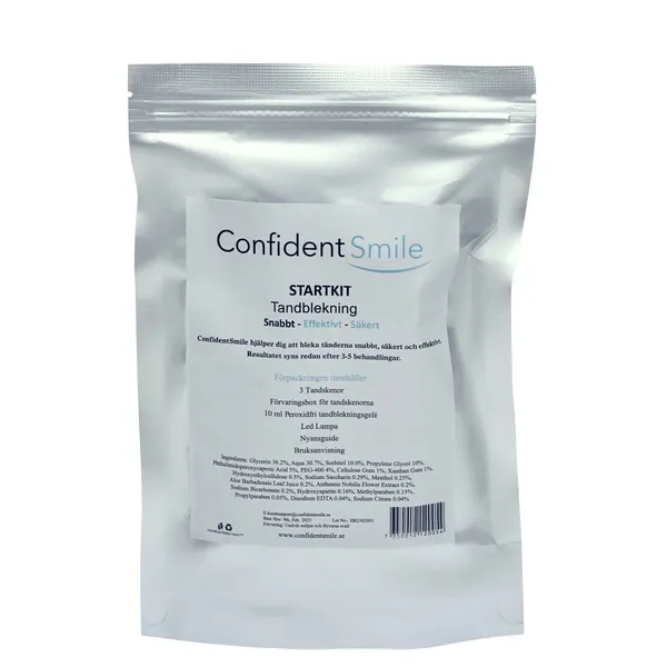 ConfidentSmile Start Peroxidfri Tandblekning