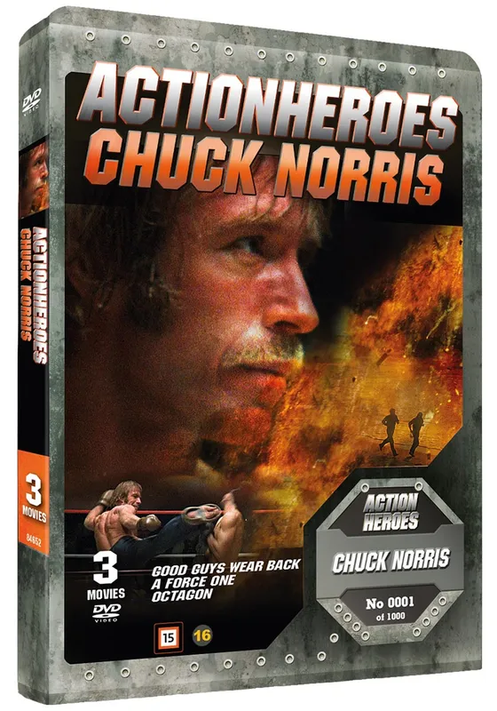 Chuck Norris x 3 (3 DVD / Limited Steelbook)