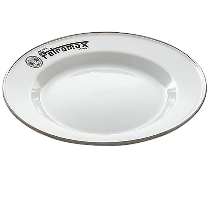 Petromax Enamel Tallrikar, vit