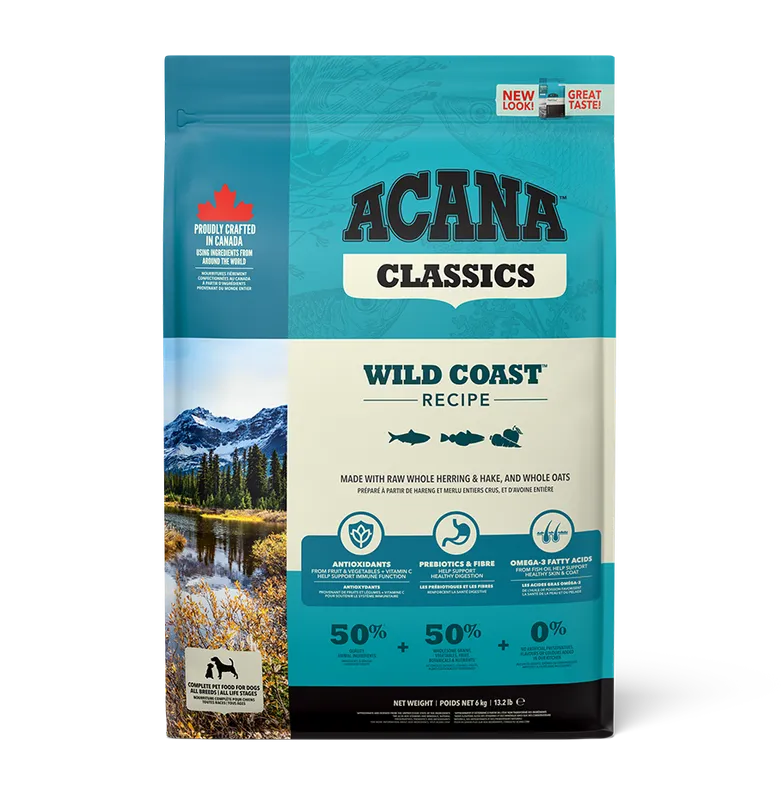 Wild Coast Recipe Torrfoder för hund 2kg