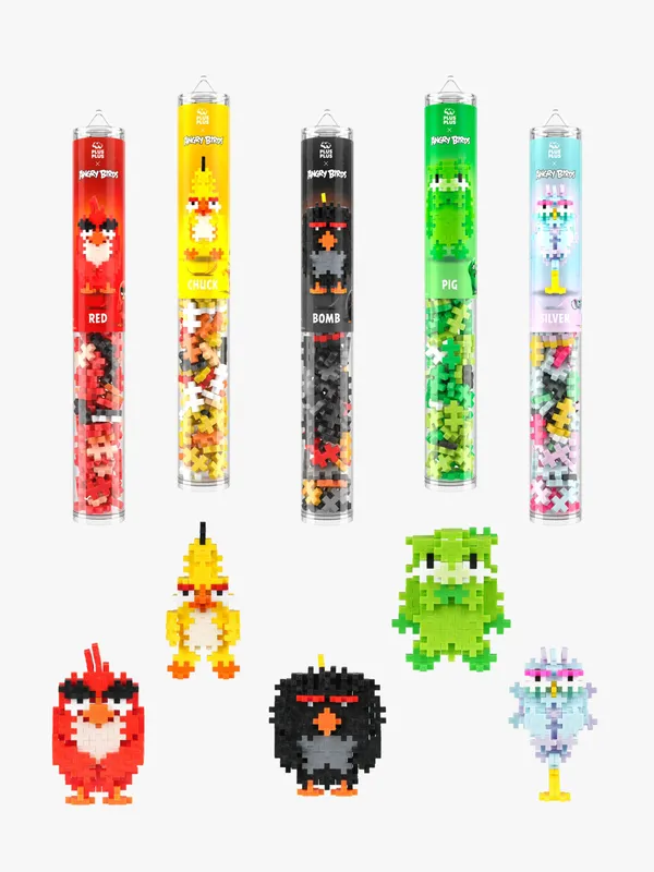 Plus Plus Angry Birds Movie Byggklosset 5-pack