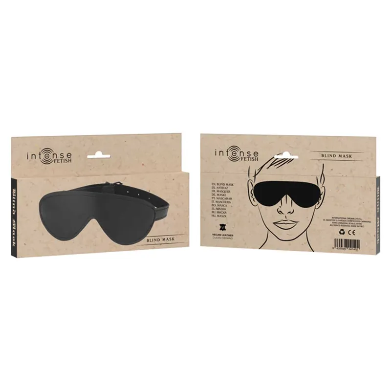 Vegan Blind Mask - Ögonbindel - Svart