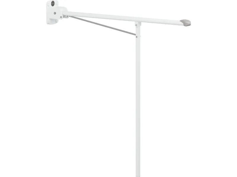 Pressalit Value support arm with leg 850 mm