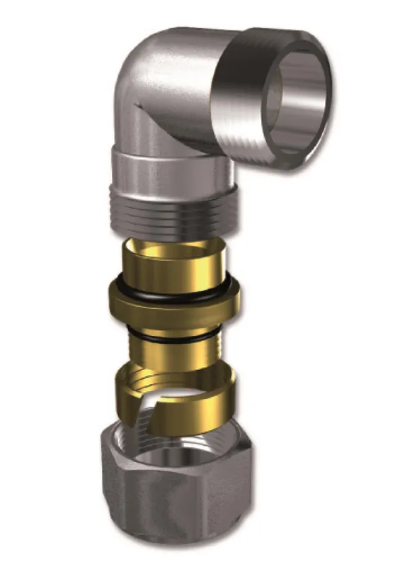LK Systems 2418112 Anslutningssats vinkel 90°
