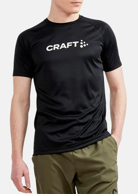 Craft Men’s Core Unify Logo Tee Black