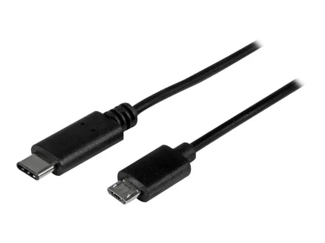 Startech Usb 2.0 Type C - Micro Usb 1m 1m Usb-c Micro Usb-b Svart