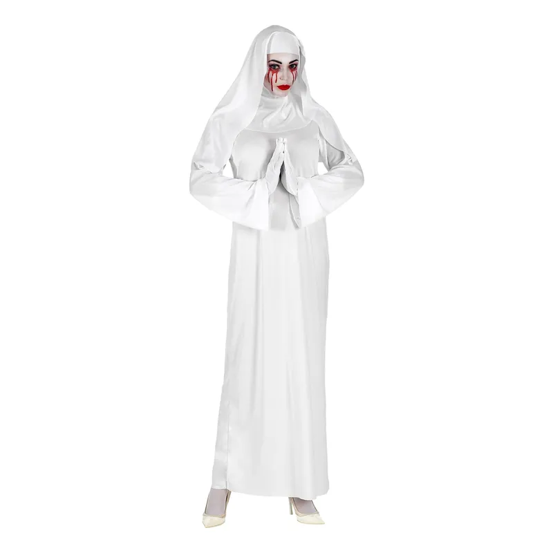 Nunna Spöke Maskeraddräkt - Large