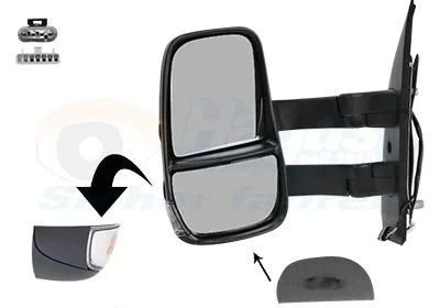 VAN WEZEL 2817817 Backspegel