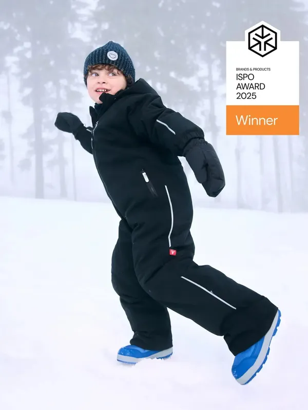 Viking Expower Insulated SC Playsuit, Svart, 122