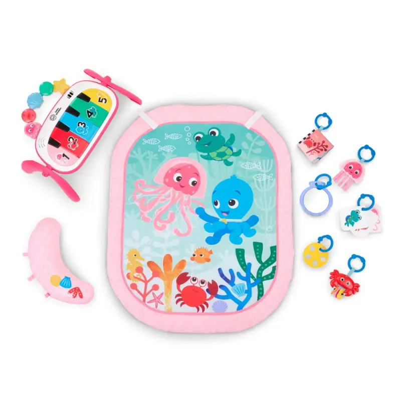 4-in-1 Kickin’ Tunes™ Jellyfish Jamboree™ Aktivitetsmatta med ljud Baby Einstein