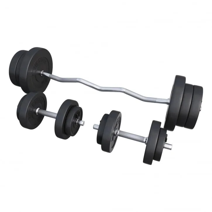 Curlstång Hantlar BASIC Fjäder 70kg
