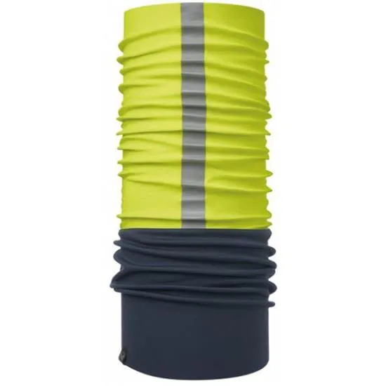 Buff Windproof Halsvärmare gul, med reflex
