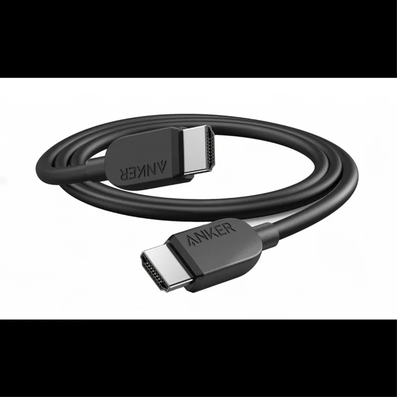 Anker HDMI-kabel 8K 1,8m - svart