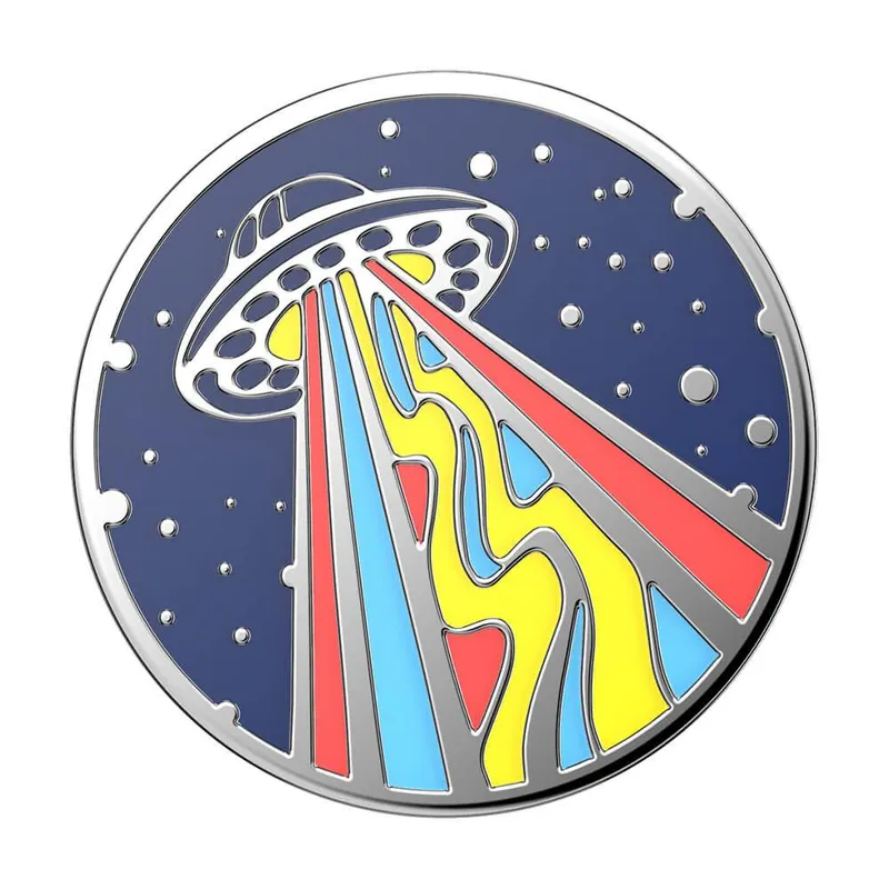 POPSOCKETS Enamel Outta This World Navy Avtagbart Grip