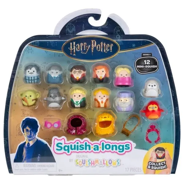 Squish-a-longs Harry Potter Figurset 2,5 cm 12-Pack