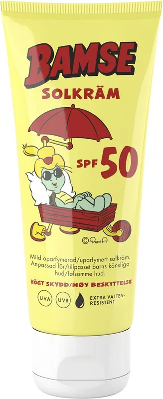 Bamse Solkräm SPF 50 100 ml