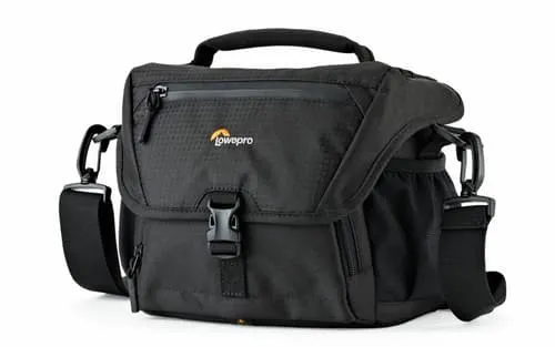 Lowepro Nova 160 AW II – Axelremsväska för digitalkamera med objektiv – 600D polyester, 150D polyester, 148T polyester, 190T ripstop, 450D Shadow Rip Polyester, 190T nylon – svart