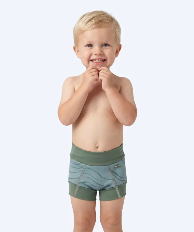 Watery blöjbadbyxor för barn - Neoprene Swim Nappy - Fjord Green - Badblöja (Bäst i test)
