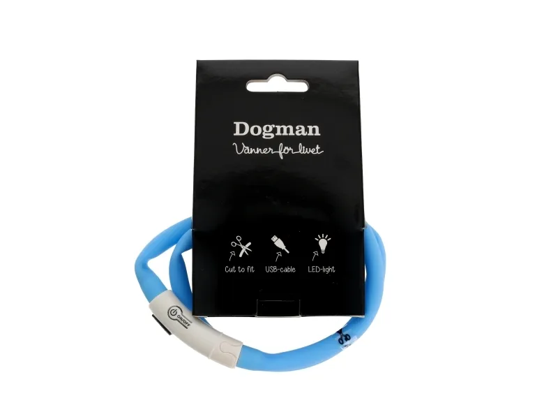 Blinkhalsband LED Blå