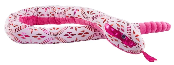 Wild Republic Plush Toy Snakes 137 cm Foil Pink Blossom