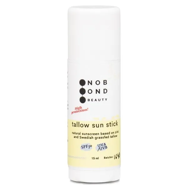 No Bond Beauty Tallow Sun Stick, 15 ml, Naturell