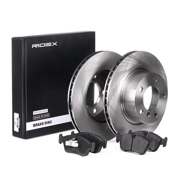 Bromssats, skivbroms RIDEX 3405B0184