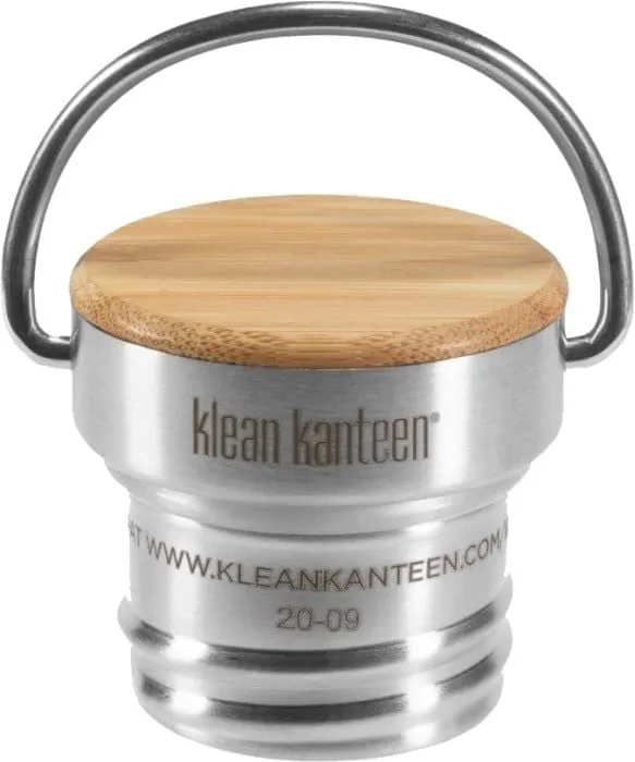 Klean Kanteen Bamboo Cap Brushed Stainless