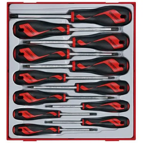 Teng Tools TTD912TXN Skruvmejselsats 12 delar
