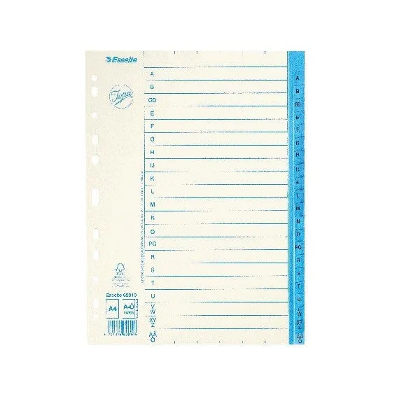 Register A4/A-Ö 2-pack