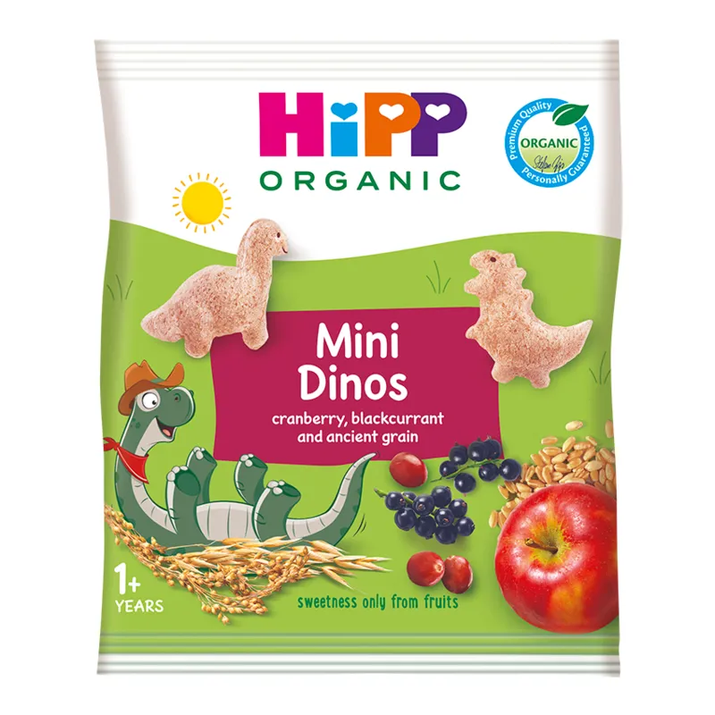 Hipp Mini Dinos 1-3 år 30 g