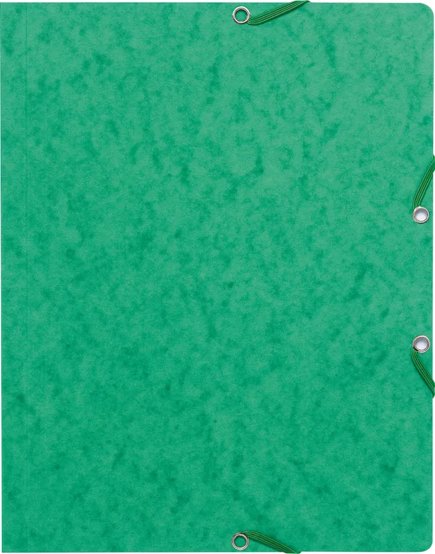 Snoddmapp A4 grön