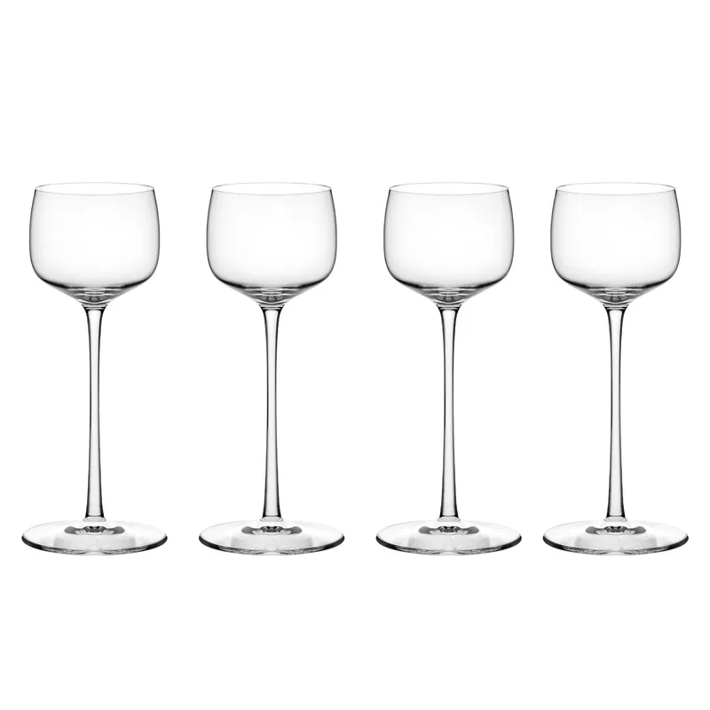 Kosta Boda Nutid aperitifglas Klar, 17 cl, 4-pack