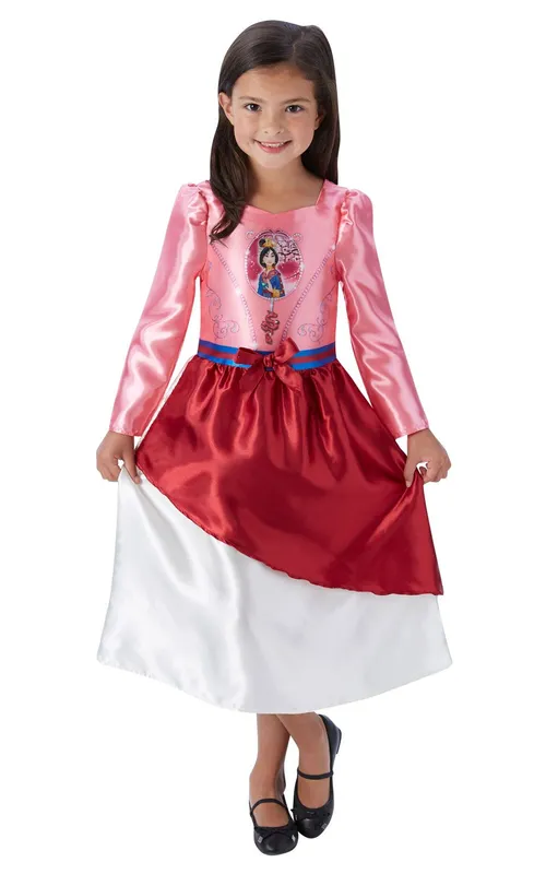 Disney Prinsessan Mulan Dräkt till barn (Stl. 98/Toddler)